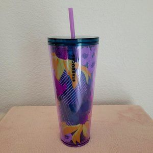 Venti Floral Starbucks Cold Cup